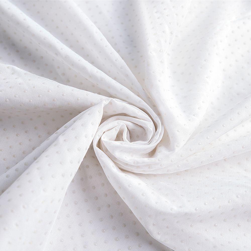 Fabriks direkte salg 100% polyester mikrofiber børstet farvet drop plastik hjemme tekstilstof