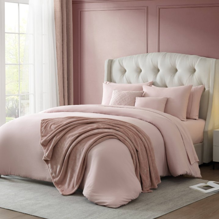 Enzym vask Quilt stof